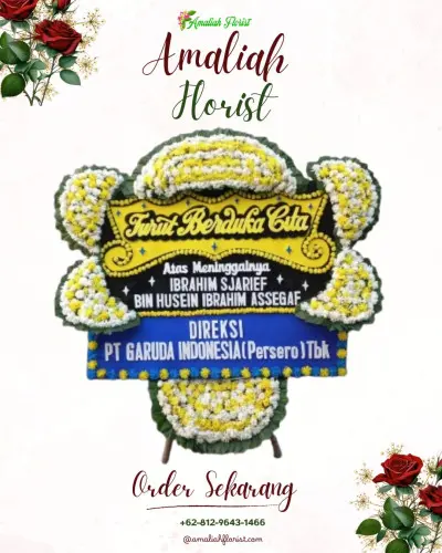 Papan Bunga Duka di Ciwalen